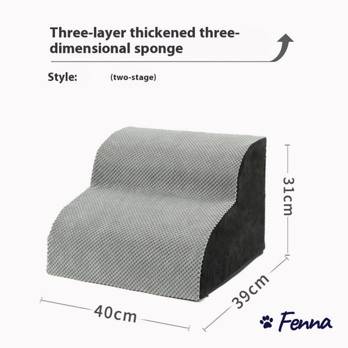 Fenna Ramp 2 Step: 31 cm high, 40 cm wide, 39 cm deep